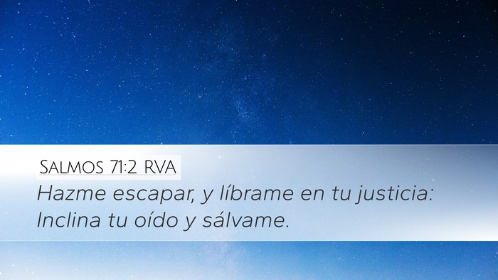 Salmos 71:2 RVA Bible Verse Image