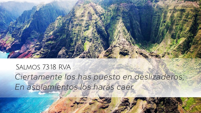 Salmos 73:18 RVA Bible Verse Image