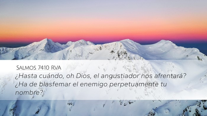 Salmos 74:10 RVA Bible Verse Image