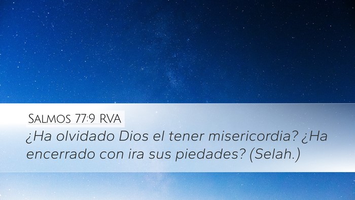 Salmos 77:9 RVA Bible Verse Image