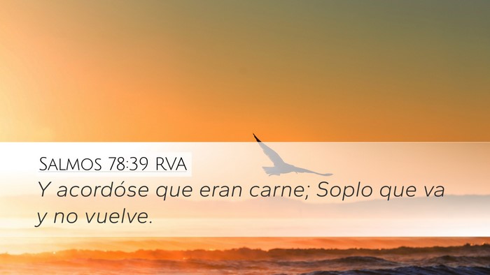 Salmos 78:39 RVA Bible Verse Image