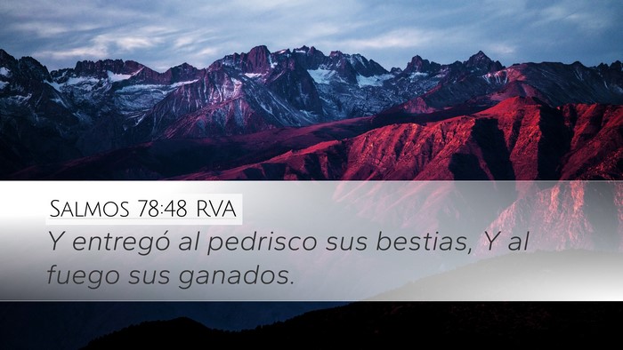 Salmos 78:48 RVA Bible Verse Image