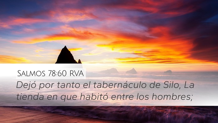 Salmos 78:60 RVA Bible Verse Image