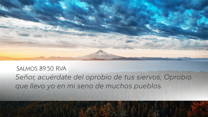 Salmos 89:50 RVA Bible Verse Image