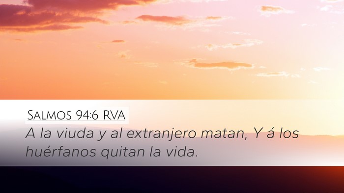 Salmos 94:6 RVA Bible Verse Image