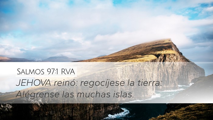 Salmos 97:1 RVA Bible Verse Image
