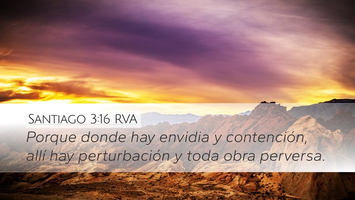 Santiago 3:16 RVA Bible Verse Image