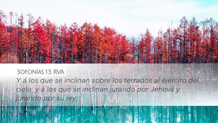 Sofonías 1:5 RVA Bible Verse Image