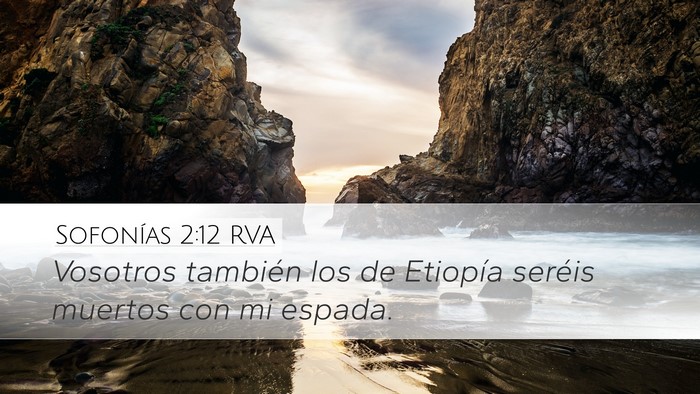 Sofonías 2:12 RVA Bible Verse Image