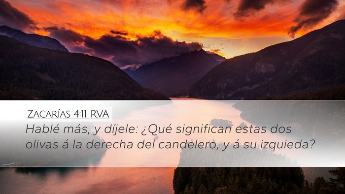 Zacarías 4:11 RVA Bible Verse Image