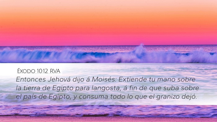 Éxodo 10:12 RVA Bible Verse Image