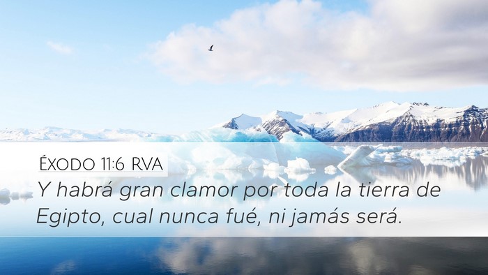 Éxodo 11:6 RVA Bible Verse Image