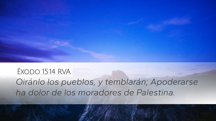 Éxodo 15:14 RVA Bible Verse Image