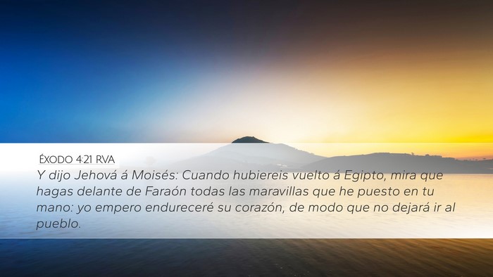 Éxodo 4:21 RVA Bible Verse Image