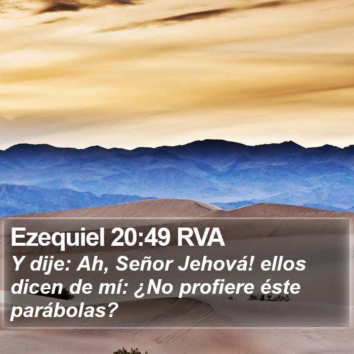 Ezequiel 20 Bible Images - Ezequiel Chapter 20 RVA Bible Verse Pictures