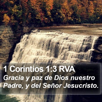1 Corintios 1:3 RVA Bible Verse Image