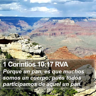 1 Corintios 10:17 RVA Bible Verse Image