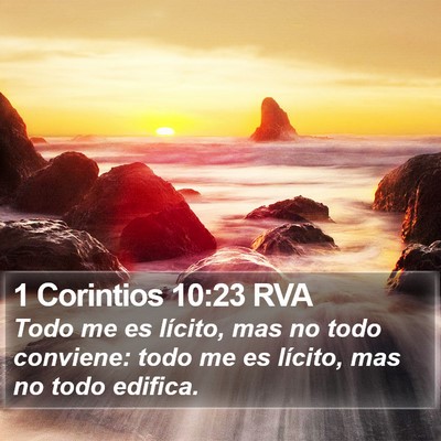 1 Corintios 10:23 RVA Bible Verse Image
