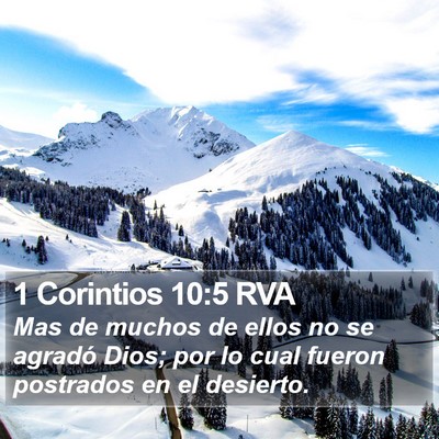 1 Corintios 10:5 RVA Bible Verse Image