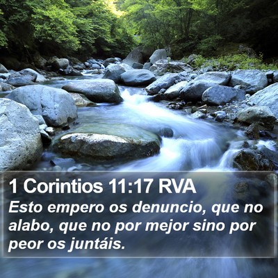 1 Corintios 11:17 RVA Bible Verse Image