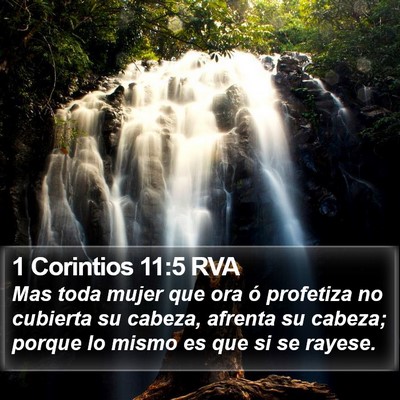 1 Corintios 11:5 RVA Bible Verse Image