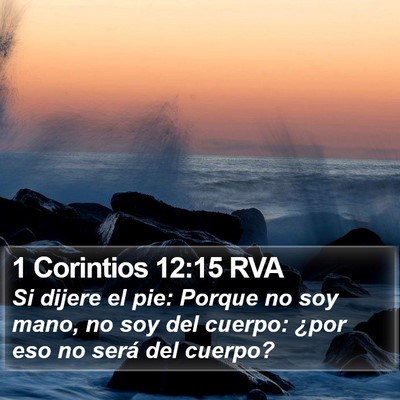1 Corintios 12:15 RVA Bible Verse Image