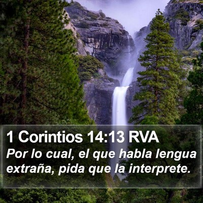 1 Corintios 14:13 RVA Bible Verse Image