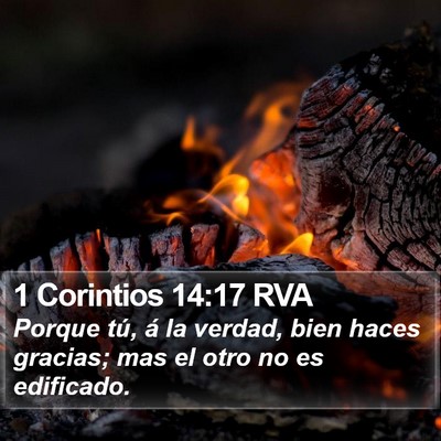 1 Corintios 14:17 RVA Bible Verse Image