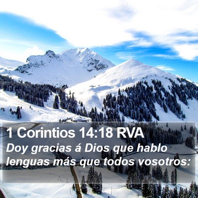 1 Corintios 14:18 RVA Bible Verse Image