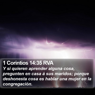 1 Corintios 14:35 RVA Bible Verse Image