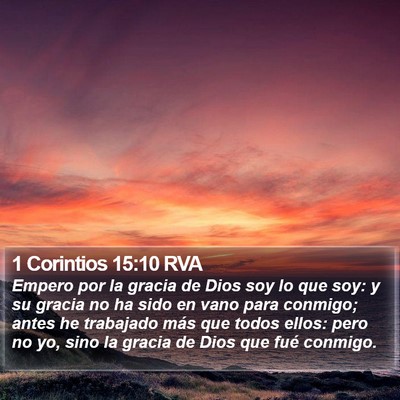 1 Corintios 15:10 RVA Bible Verse Image