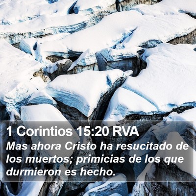 1 Corintios 15:20 RVA Bible Verse Image