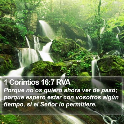 1 Corintios 16:7 RVA Bible Verse Image