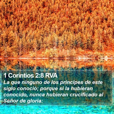 1 Corintios 2:8 RVA Bible Verse Image