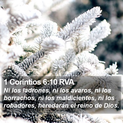 1 Corintios 6:10 RVA Bible Verse Image