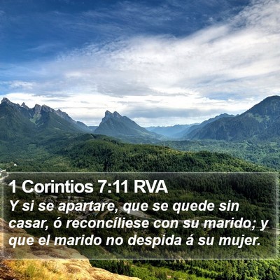 1 Corintios 7:11 RVA Bible Verse Image