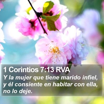 1 Corintios 7:13 RVA Bible Verse Image
