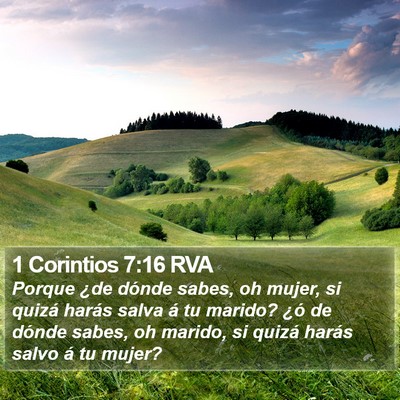 1 Corintios 7:16 RVA Bible Verse Image