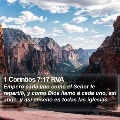 1 Corintios 7:17 RVA Bible Verse Image