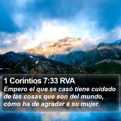 1 Corintios 7:33 RVA Bible Verse Image