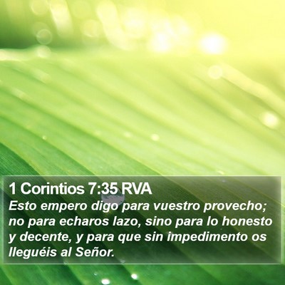 1 Corintios 7:35 RVA Bible Verse Image