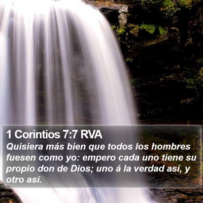 1 Corintios 7:7 RVA Bible Verse Image