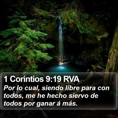 1 Corintios 9:19 RVA Bible Verse Image