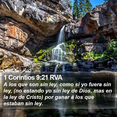 1 Corintios 9:21 RVA Bible Verse Image