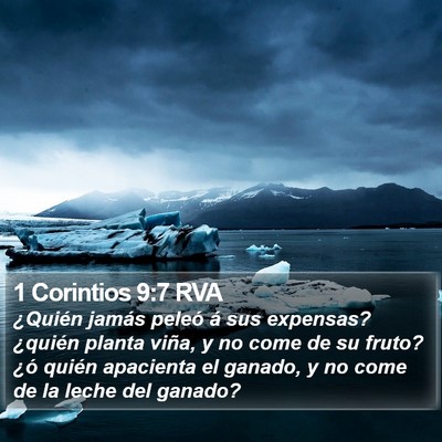 1 Corintios 9:7 RVA Bible Verse Image