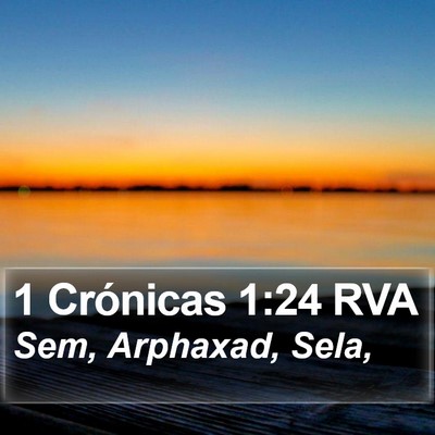 1 Crónicas 1:24 RVA Bible Verse Image
