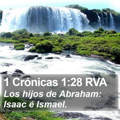 1 Crónicas 1:28 RVA Bible Verse Image