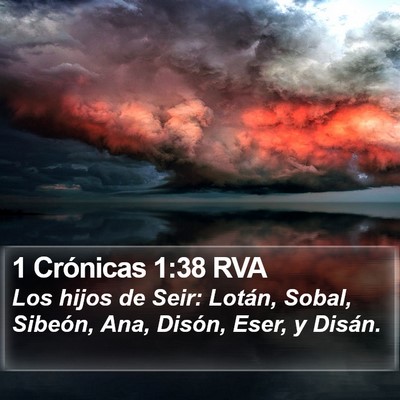 1 Crónicas 1:38 RVA Bible Verse Image