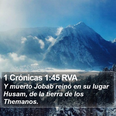 1 Crónicas 1:45 RVA Bible Verse Image