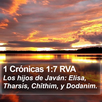 1 Crónicas 1:7 RVA Bible Verse Image